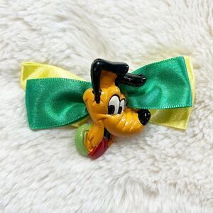 🔮 5/$25 Disney‎ Vintage Hand Painted Pluto Hair Barrette